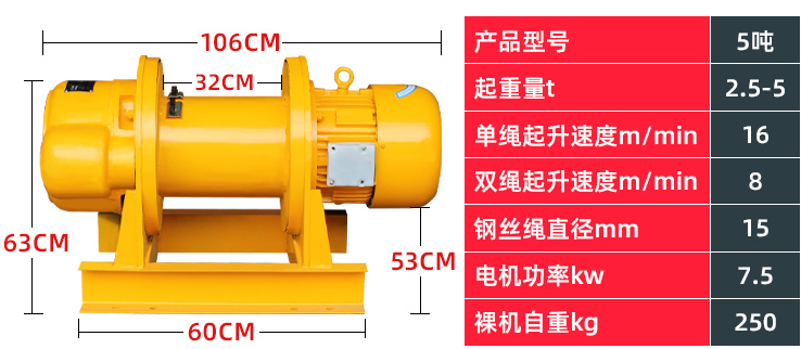 電動卷揚機和電動葫蘆一樣嗎？有什么區(qū)別
